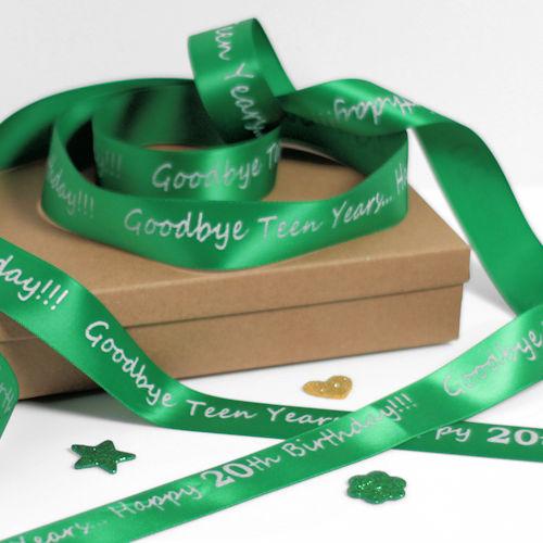 green-printed-ribbon-message